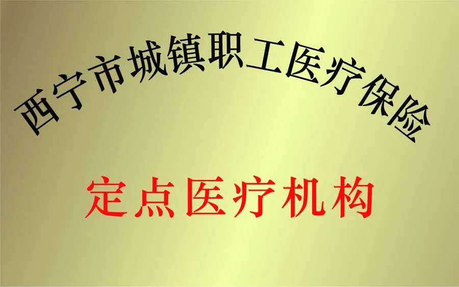 西宁市城镇职工医疗保险定点医疗机构